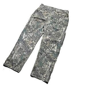 パンツ Carhartt real tree work pants W34 Vintage Carhartt Realtree Camo Carpenter Pants 38